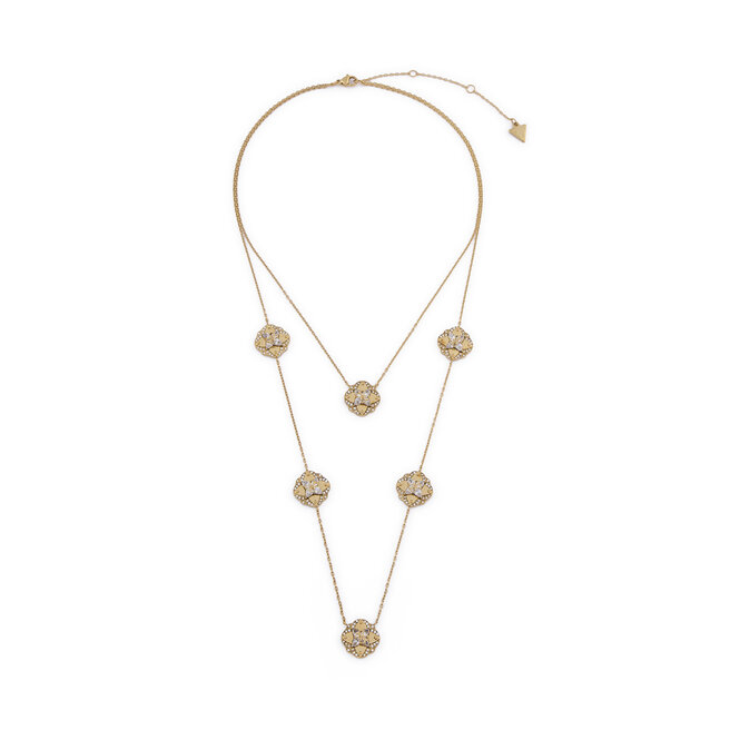 Naszyjnik Guess JUBN05 500JW Złoty -