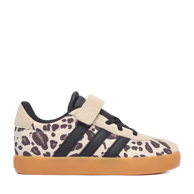 Sneakersy adidas CEO-VL COURT 3.0 EL C KH8704 Beżowy - dziewczęce