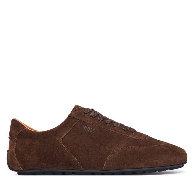 Sneakersy BOSS Noel 50568711 Brązowy ciemny - męskie
