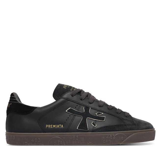 Sneakersy Premiata Steven Var 8484 Czarny - męskie