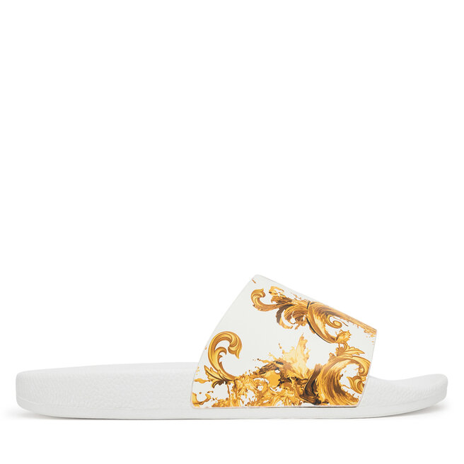 Klapki Versace Jeans Couture 80VA3SQ3 ZS365 G03 Biały -