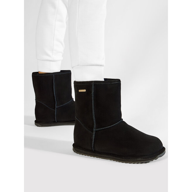 Śniegowce EMU Australia Brumby Lo Teens T10773 Czarny - chłopięce