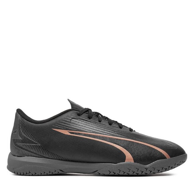 Buty do piłki nożnej Puma Ultra Play It Jr 10778002 02 Czarny - chłopięce