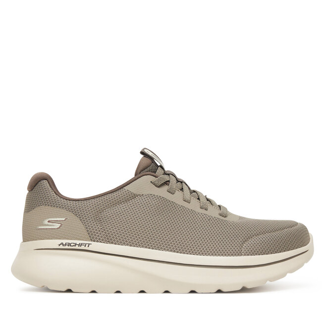 Sneakersy Skechers Go Walk Arch Fit N-Joy 217078 TPE Szary - męskie