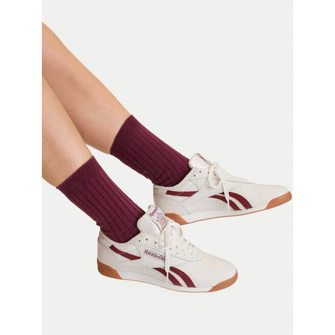 Sneakersy Reebok SS-F/S LO 100256059 Kremowy - kobiece