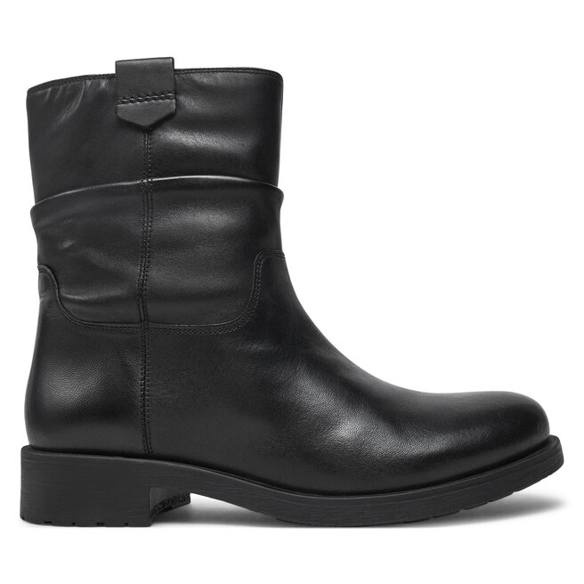 Botki Geox D466RA 000TU C9999 Czarny - kobiece