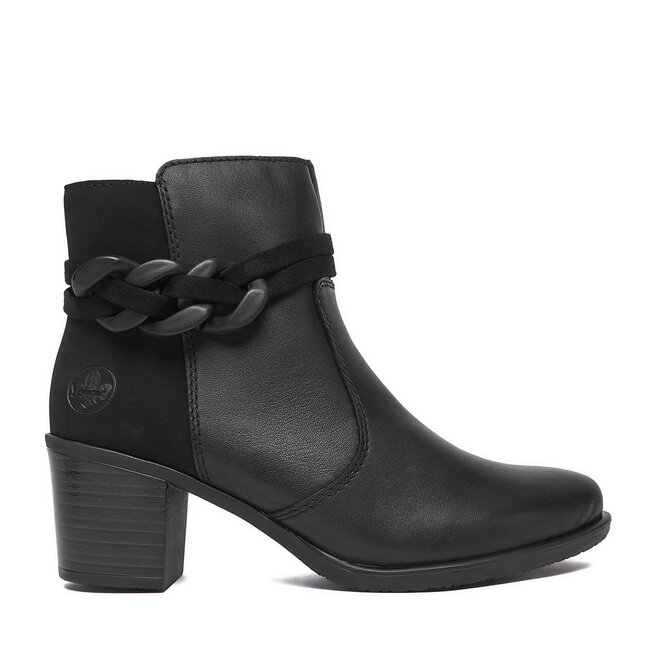 Botki Rieker CEO-Y2066-00 Czarny - kobiece