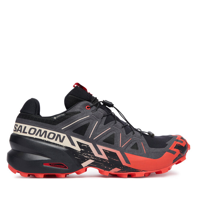 Buty do biegania Salomon Speedcross 6 Gore-Tex L49226000 Czarny - męskie