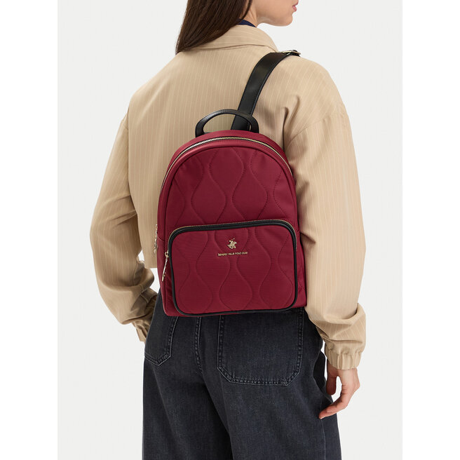 Plecak Beverly Hills Polo Club CWBEO-BHPC-C-003-10 Bordowy -