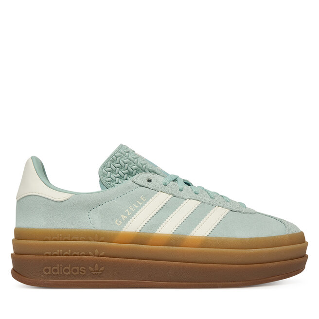 Sneakersy adidas Gazelle Bold JS3902 Zielony - kobiece