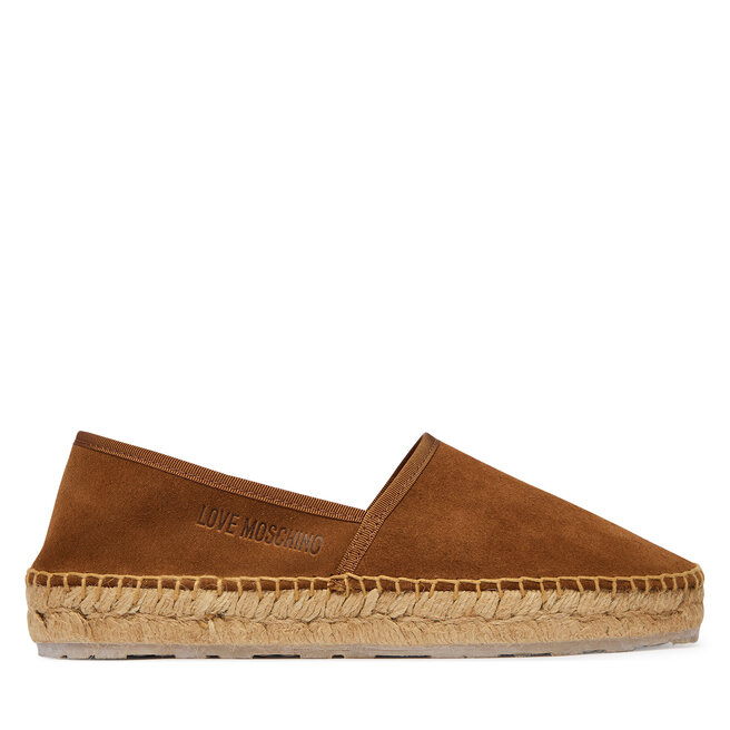 Espadryle LOVE MOSCHINO JA10572G0OIG5200 Brązowy - kobiece