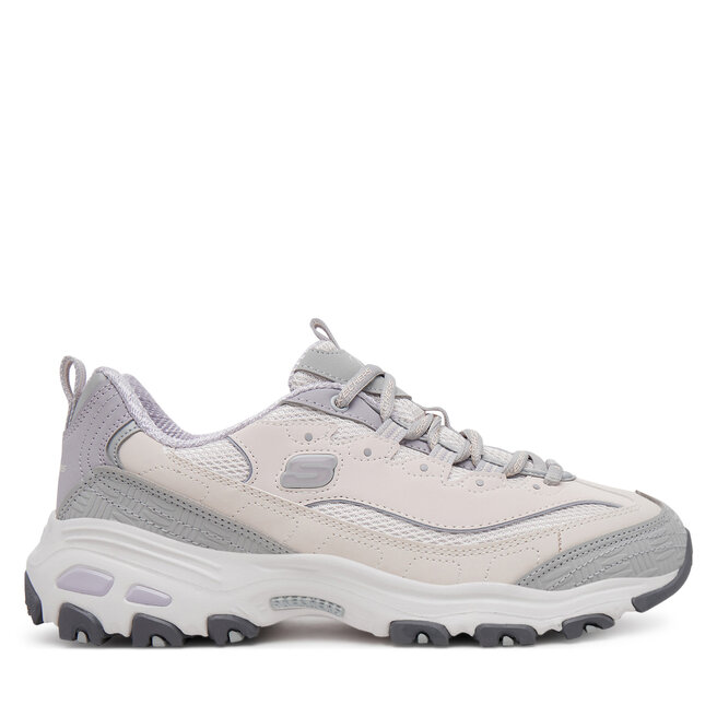 Sneakersy Skechers D'lites - Retro Rewind 150536/NTGY Szary - kobiece