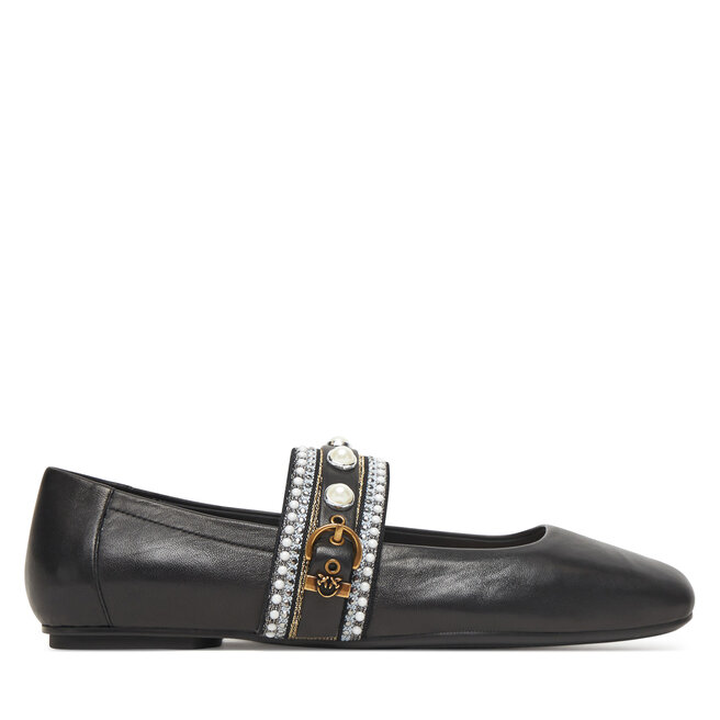 Baleriny PINKO Max 04 SD0381P003 Czarny -