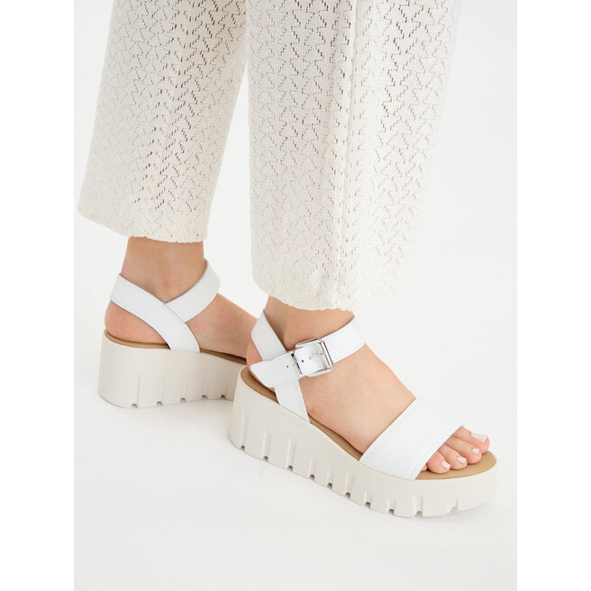 Sandały Tamaris 1-28712-42 Biały - kobiece