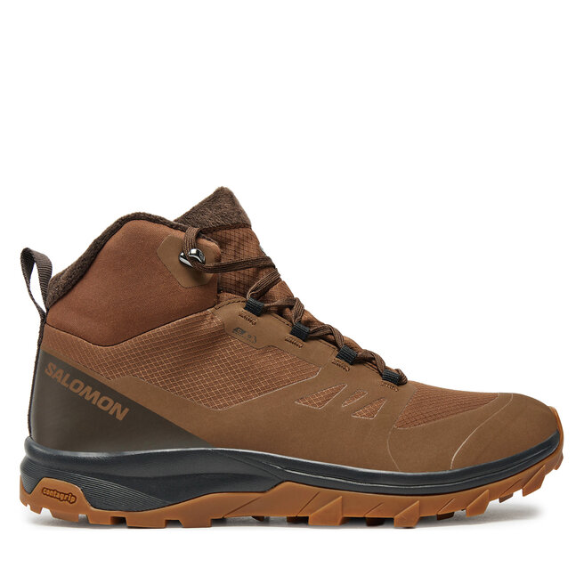 Trekkingi Salomon Outsnap Climasalomon™ Waterproof L47685000 Brązowy - męskie