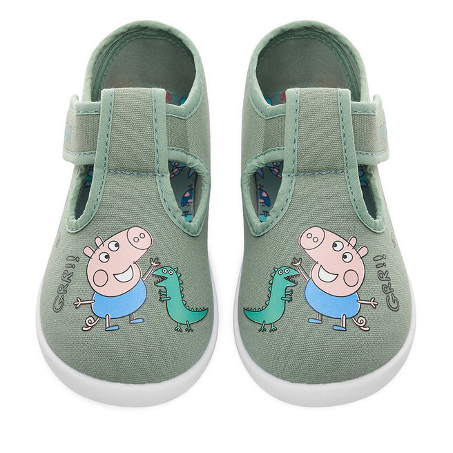 Kapcie Peppa Pig CEO-CM-AW25-334PP Zielony - dziewczęce