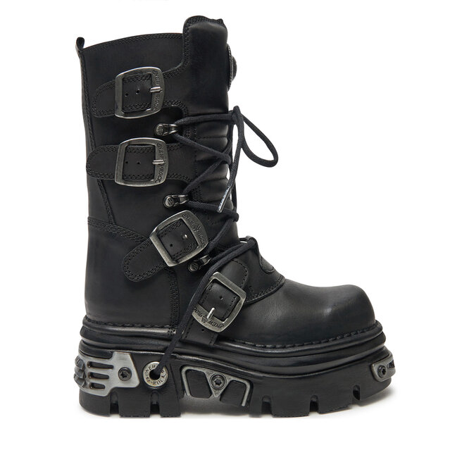 Glany NEW ROCK M-373-S4 Czarny -
