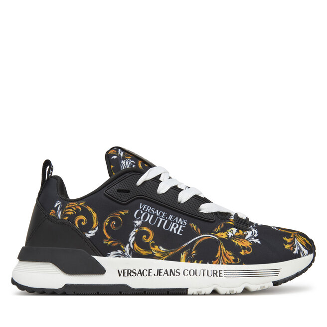 Sneakersy Versace Jeans Couture 78VA3SAA Czarny - kobiece