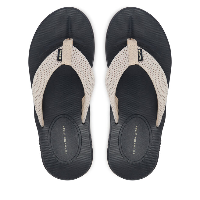 Japonki Tommy Hilfiger Molded Padded Hilfiger B Sandal FM0FM05901 Szary -