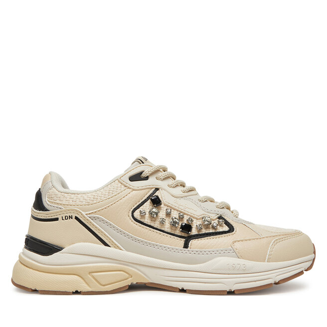 Sneakersy Pepe Jeans PLS60029 Écru - kobiece
