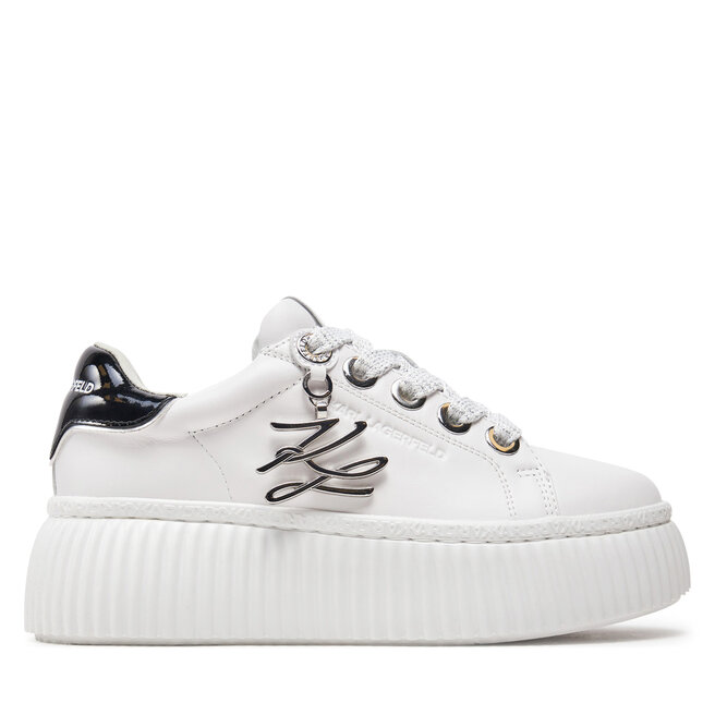 Sneakersy KARL LAGERFELD KL42376A Biały - kobiece