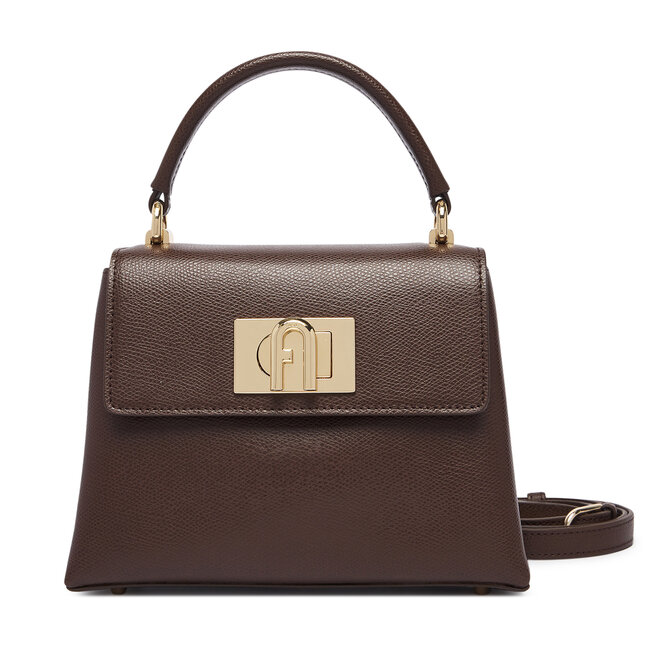 Torebka Furla 1927 Mini Top Handle WB00109 ARE000 4284S Brązowy ciemny -