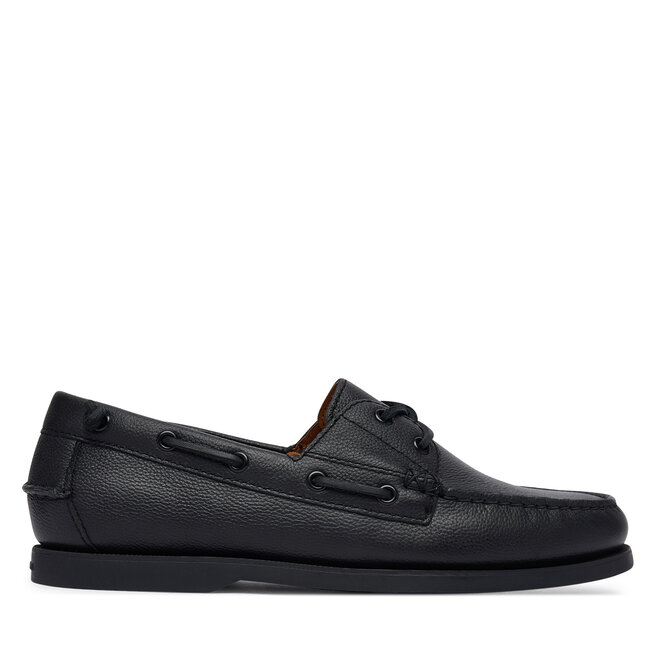 Mokasyny Polo Ralph Lauren Merton Boat Cs Bts 803P07643001 Czarny -