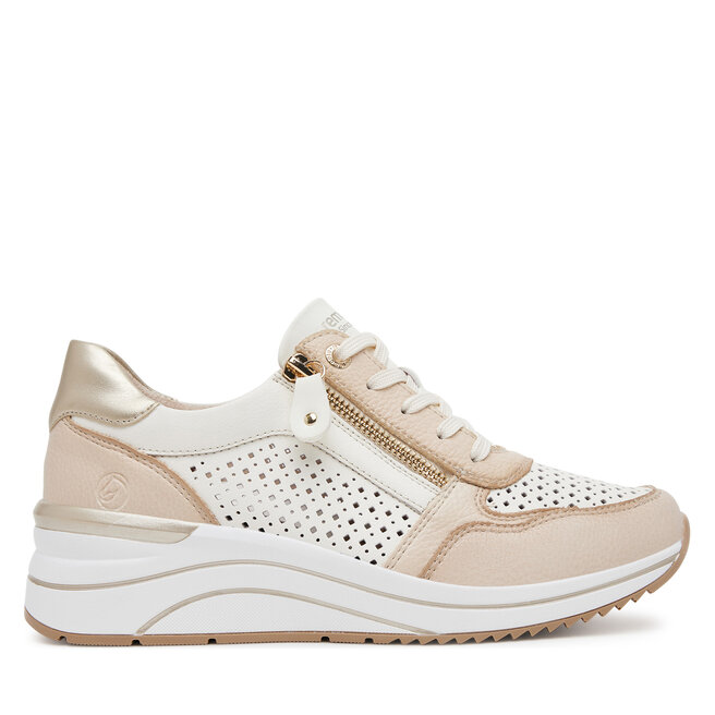 Sneakersy Remonte D0T14-81 Beżowy - kobiece