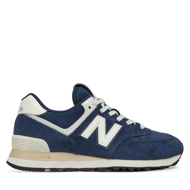 Sneakersy New Balance U574BCE Niebieski - kobiece
