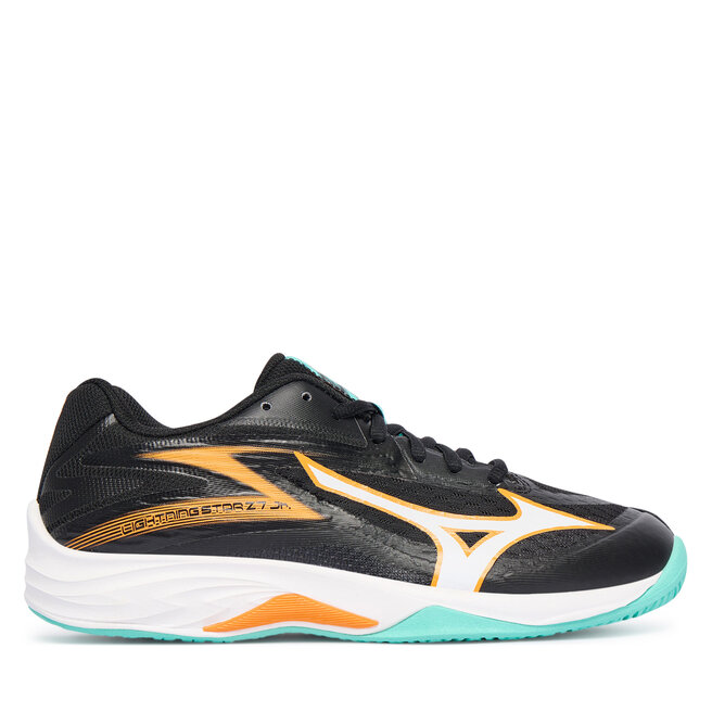 Buty halowe Mizuno Lightning Star Z7 Jr. V1GD2303 Czarny - dziecięce