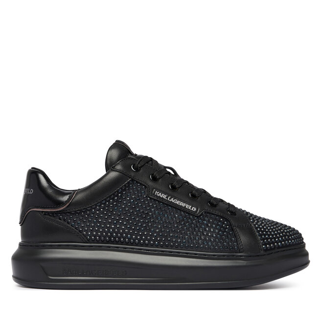 Sneakersy KARL LAGERFELD Kapri KL52513S Czarny - męskie