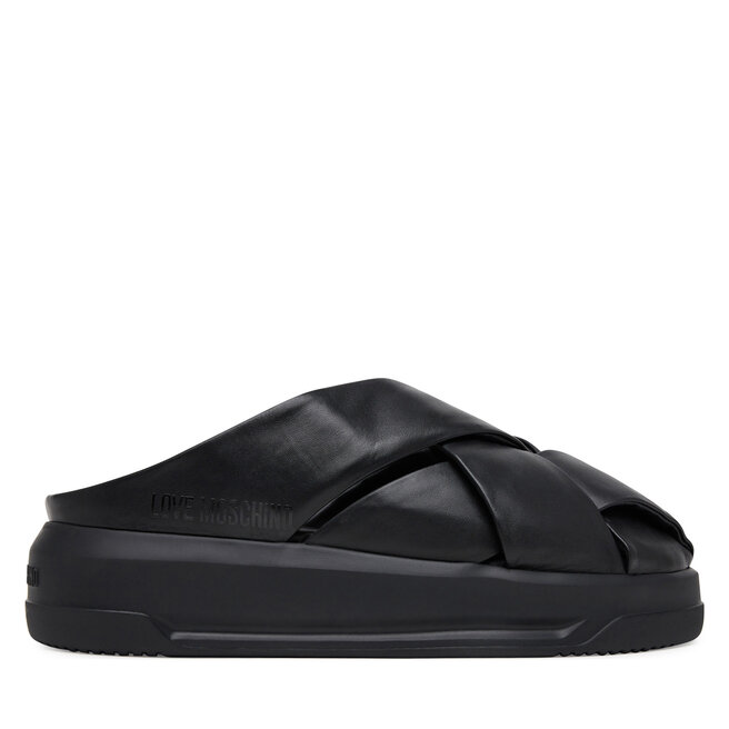 Sneakersy LOVE MOSCHINO JA15555G0MIE0000 Czarny - kobiece
