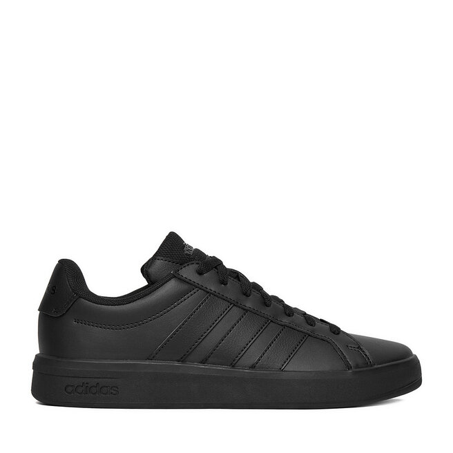 Sneakersy adidas CEO-GRAND COURT 3.0 J KK3791 Czarny - chłopięce