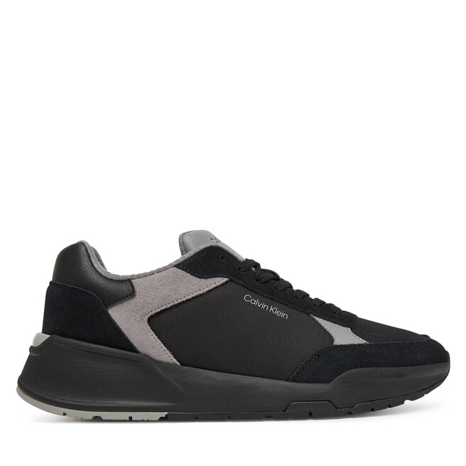 Sneakersy Calvin Klein City Runner Laceup Ny-Su HM0HM02308 Czarny - męskie