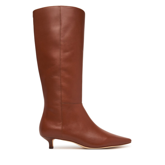 Kozaki LAUREN RALPH LAUREN Frncsa Tl Hl Bo Tal 802P15725002 Brązowy - kobiece