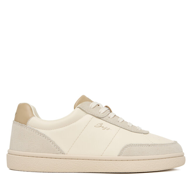 Sneakersy BOSS Everlynn 50563385 Écru - kobiece
