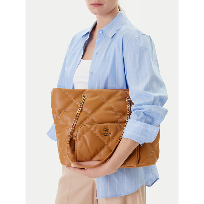 Torebka Beverly Hills Polo Club CEO-BHPC-C-010-08 Beżowy -