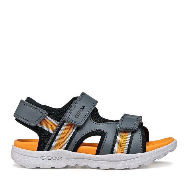 Sandały Geox J Vaniett Boy J555XB 01454 C9025 M Szary - chłopięce