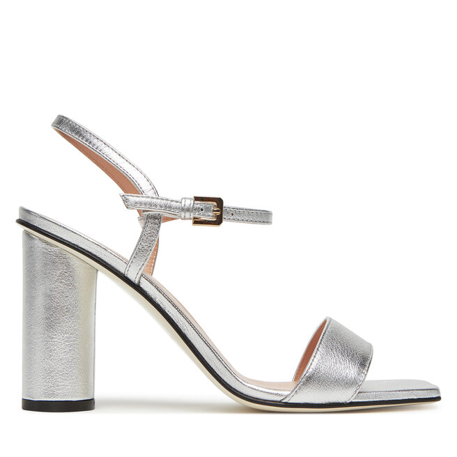 Sandały Pollini SA16328C0MTH0902 Srebrny - kobiece