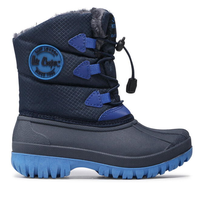 Śniegowce Lee Cooper LCJ-21-44-0517K Granatowy - chłopięce