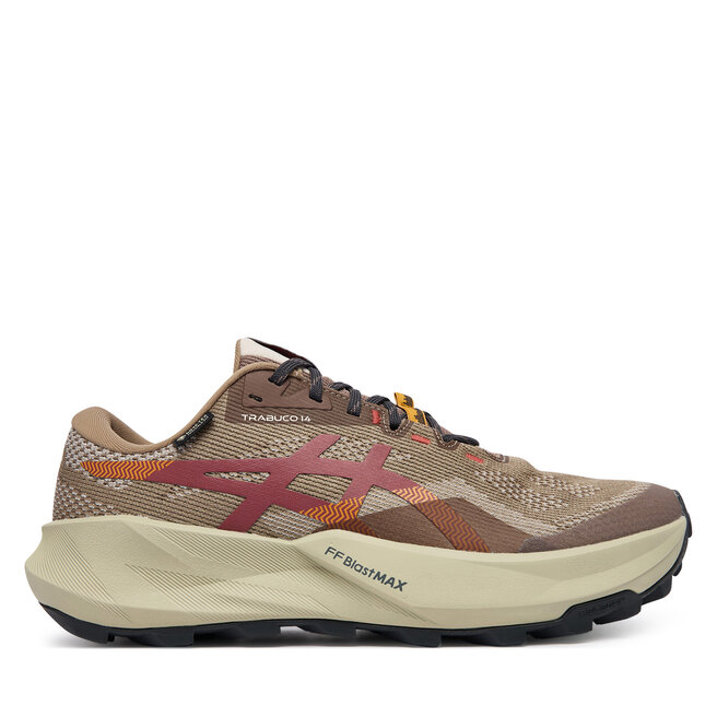 Buty do biegania Asics Trabuco 14 Gtx 1011C165 Brązowy - męskie