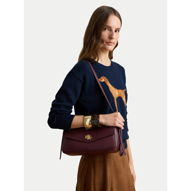 Torebka LAUREN RALPH LAUREN 431P16684004 Bordowy -