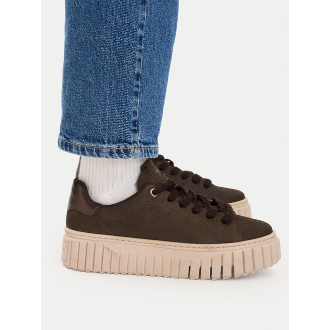 Sneakersy Tamaris 1-23702-45 Brązowy - kobiece