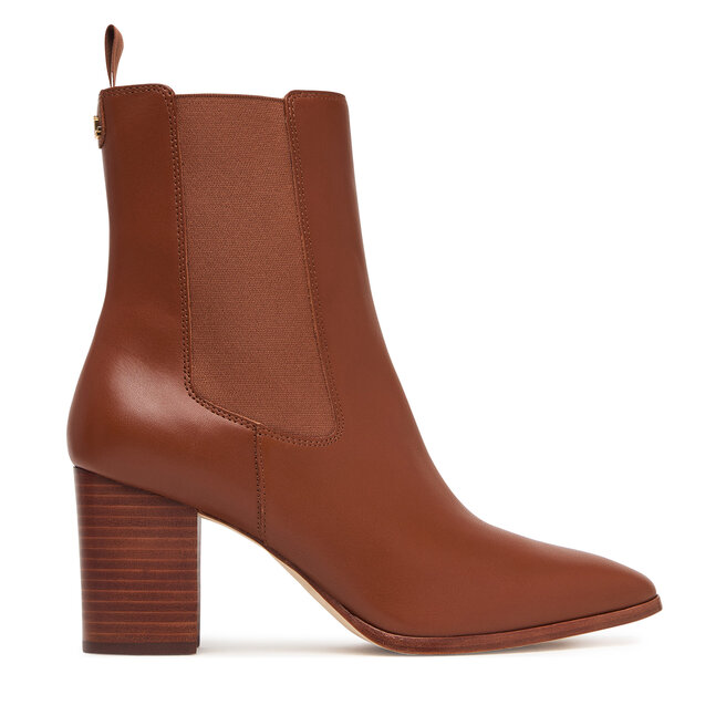 Botki LAUREN RALPH LAUREN Rlyn Bte Hl Bo Bte 802P15661001 Brązowy - kobiece