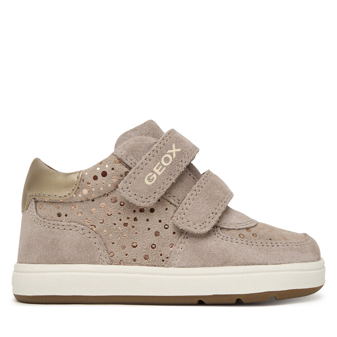Sneakersy Geox B Biglia Girl B564CA 00722 C5004 Beżowy - dziewczęce