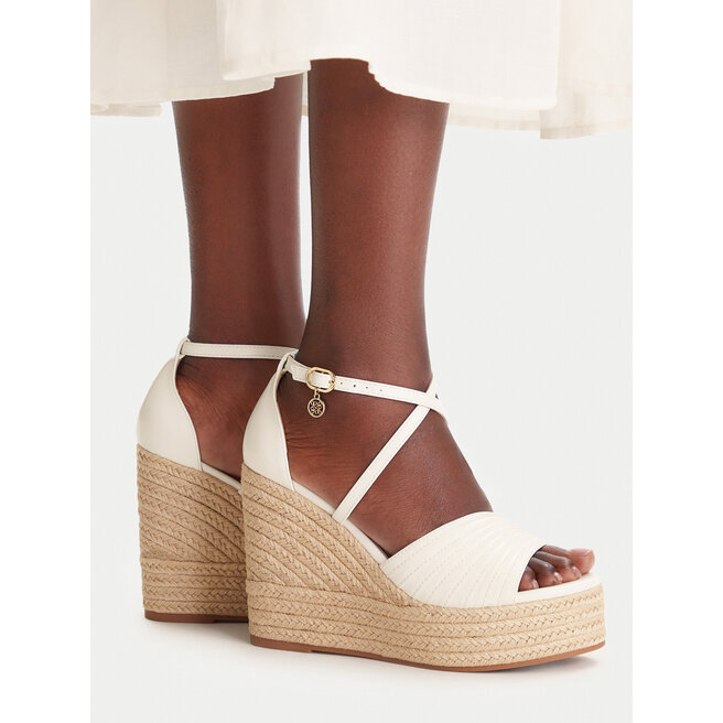 Espadryle Nine West EO-259-86 02 Biały - kobiece