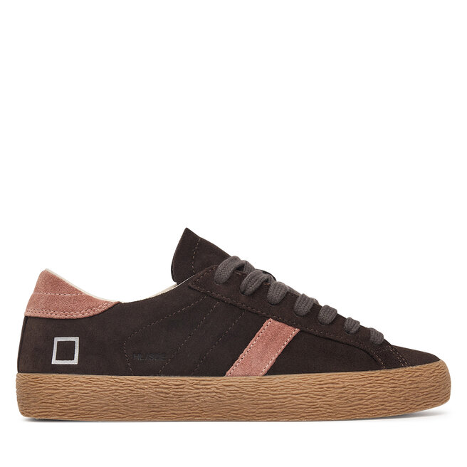 Sneakersy D.A.T.E. Hill Low W451-HL-SD Brązowy - kobiece