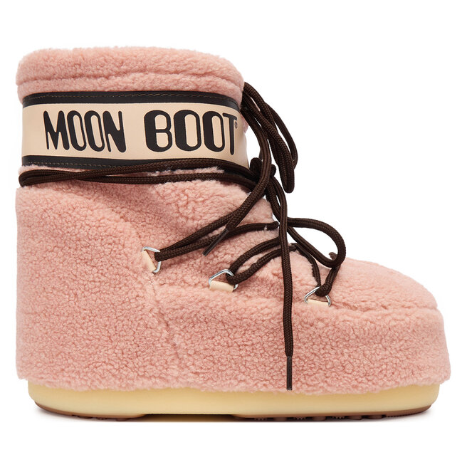 Śniegowce Moon Boot Mb Icon Fleece 80D1409700 Różowy -
