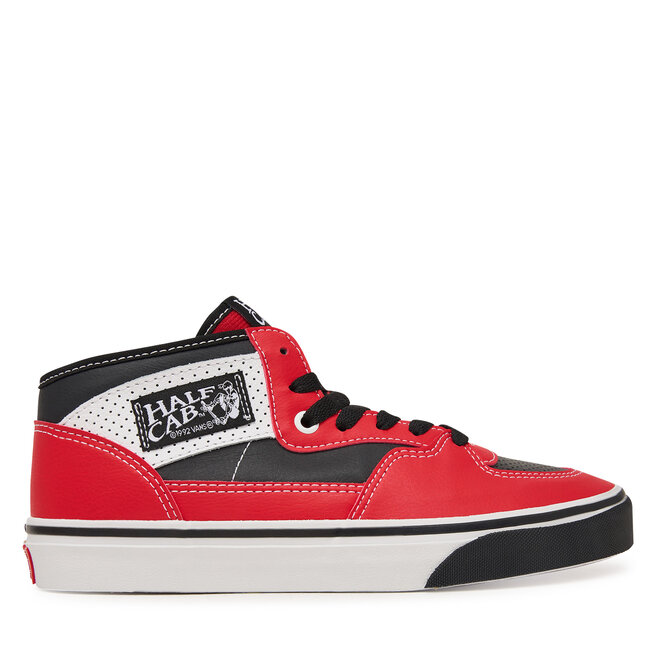 Trampki Vans Half Cab Decon VN000VA8BRR1 Czerwony - chłopięce
