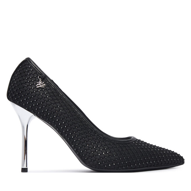 Szpilki KARL LAGERFELD Sarabande KL30977 Czarny - kobiece